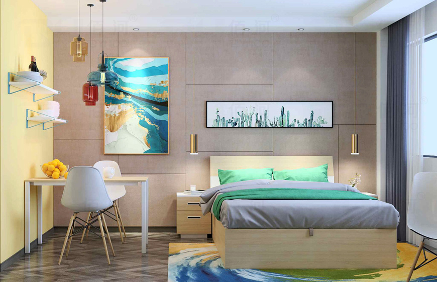 酒店公寓家具_酒店公寓家具設計_學(xué)生公寓家具-廣東佰河控股集團有限公司
