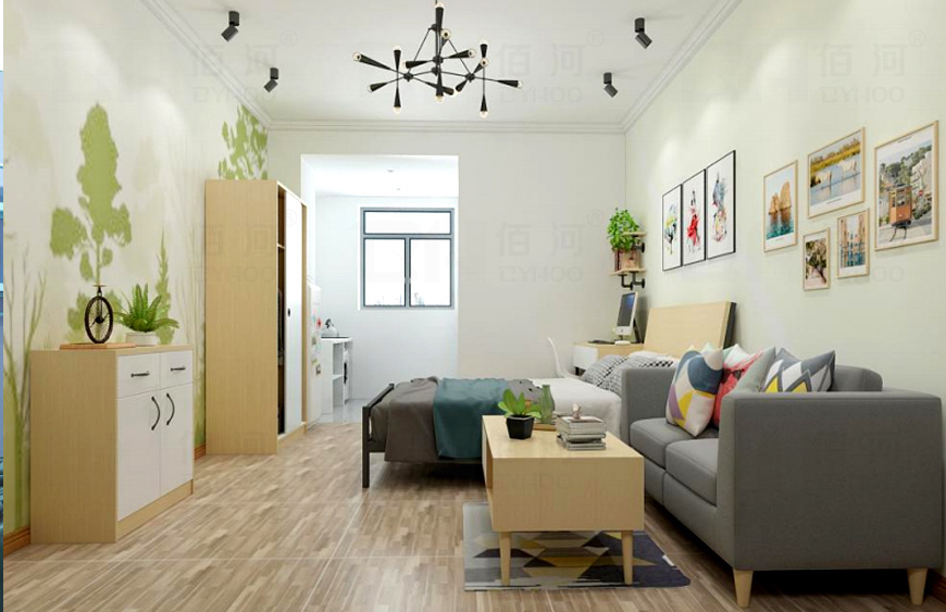 酒店公寓家具_酒店公寓家具設計_學(xué)生公寓家具-廣東佰河控股集團有限公司